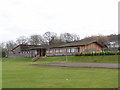 Pavilion by Dulwich College playing fields