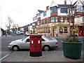 SZ1391 : Southbourne: postbox № BH6 132, Southbourne Grove by Chris Downer