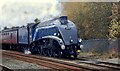  Sir Nigel Gresley  passes through Greenfield