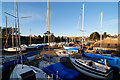 Boats laid up for the winter