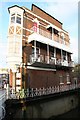 Riverside balconies