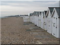 Beach huts and beach