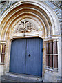 Entrance to Greek Orthodox Church