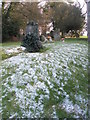 A frosty morning in All Saints churchyard