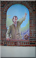 Mural of Thomas Paine, Market Passage