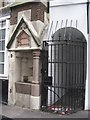 Water fountain, Worship Street, EC2