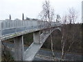 Footbridge from Knowle Hill, Kimberley