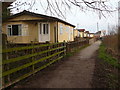 Riverside houses on The Trent at Beeston