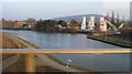 View from the new canal bridge