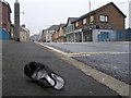 H4572 : Deserted streets, Omagh by Kenneth  Allen