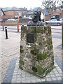 Bust of "Good Queen Bess" in Charter Walk