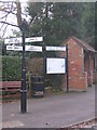 Signpost  in Blackwell