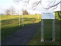 Footpath through Bearsted Golf Course