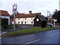 The Queens Head Public House & Village Sign