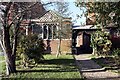 St John the Evangelist, Palmers Green, London N13 - Side entrance