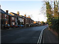 Chester Road, just north of Birmingham Road traffic lights