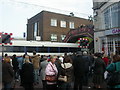 Poole, railway footbridge