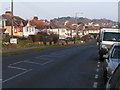 Main road heading out of Dawlish towards Exeter