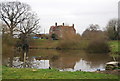 Farmhouse & pond at Hammerden