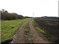 Track near the Swale