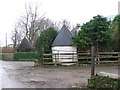 Weathervane on Doocot at Fetterletter Farm