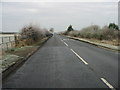 View along the B4696 on a frosty January morning