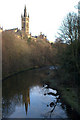 River Kelvin and Glasgow University