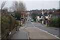 Looking along Station Rd to Robertsbridge