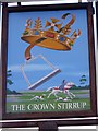 Sign for the Crown Stirrup