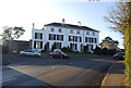 Large house at the junction of Elm Grove Rd & Bridge Rd, Topsham