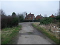 Entering Kelham on the Trent Valley Way