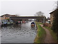 Covered pipe bridge by Culvert Lane, Uxbridge