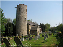 TG1807 : St Andrew's church in Colney by Evelyn Simak