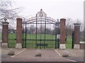 Entrance Gate to Woodlands Park