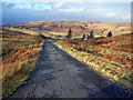 Loop road approaching Coillore