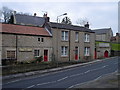 Bolsover - houses on A632 hill