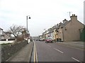 View northwards along the High Street, Cemaes