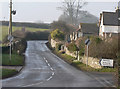 The road to Marcross and St Donats