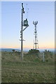 Telecom mast near West Craig