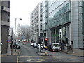 Moorgate, towards City Road, London