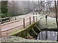 Bridge over River Wey at Passfield Manor