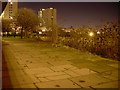 Looking towards Lindisfarne Flats from beneath Gateshead Highway