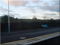 NU2311 : Northbound platform of Alnmouth Station by Stephen Sweeney