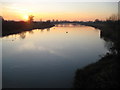 Jubilee River: Sunset at Dorney