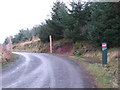 Forest Gate at Entrance to Whitehaugh Woods