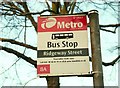 Bus stop, Belfast