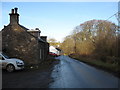 NT5542 : Roadside cottages at Chapel Mains by James Denham