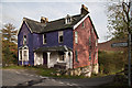 Rigg Beck, an abandoned timber house.