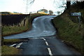 Balloch / Kirriemuir Road at its junction with the road leading to Pearsie