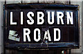 Street sign, Lisburn Road